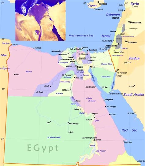 Egypt City Maps .